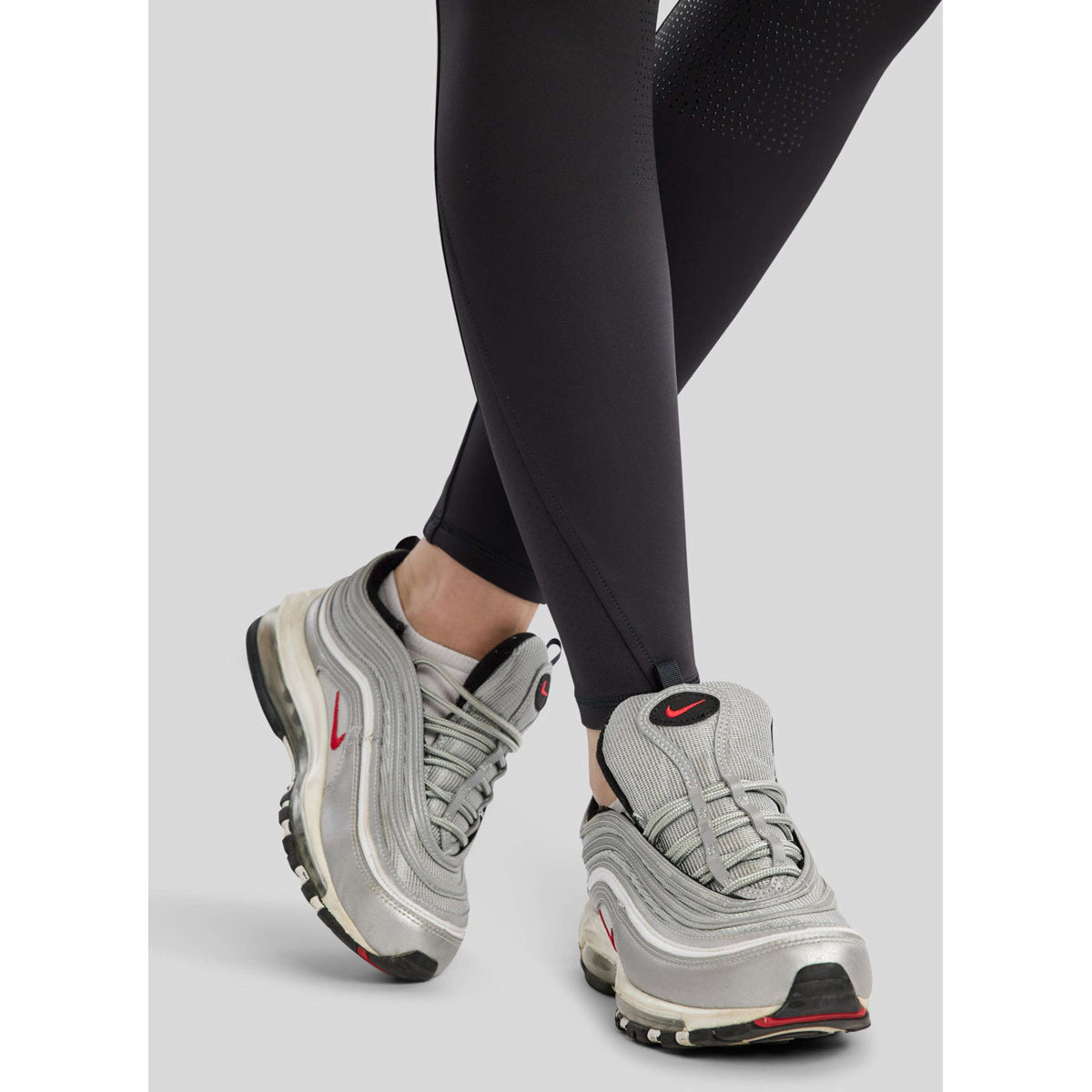 Montar Legging de Equitación MoTilley Full Grip Negro