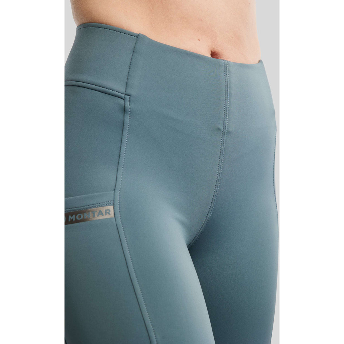 Montar Legging de Equitación MoTilley Full Grip Dark Slate