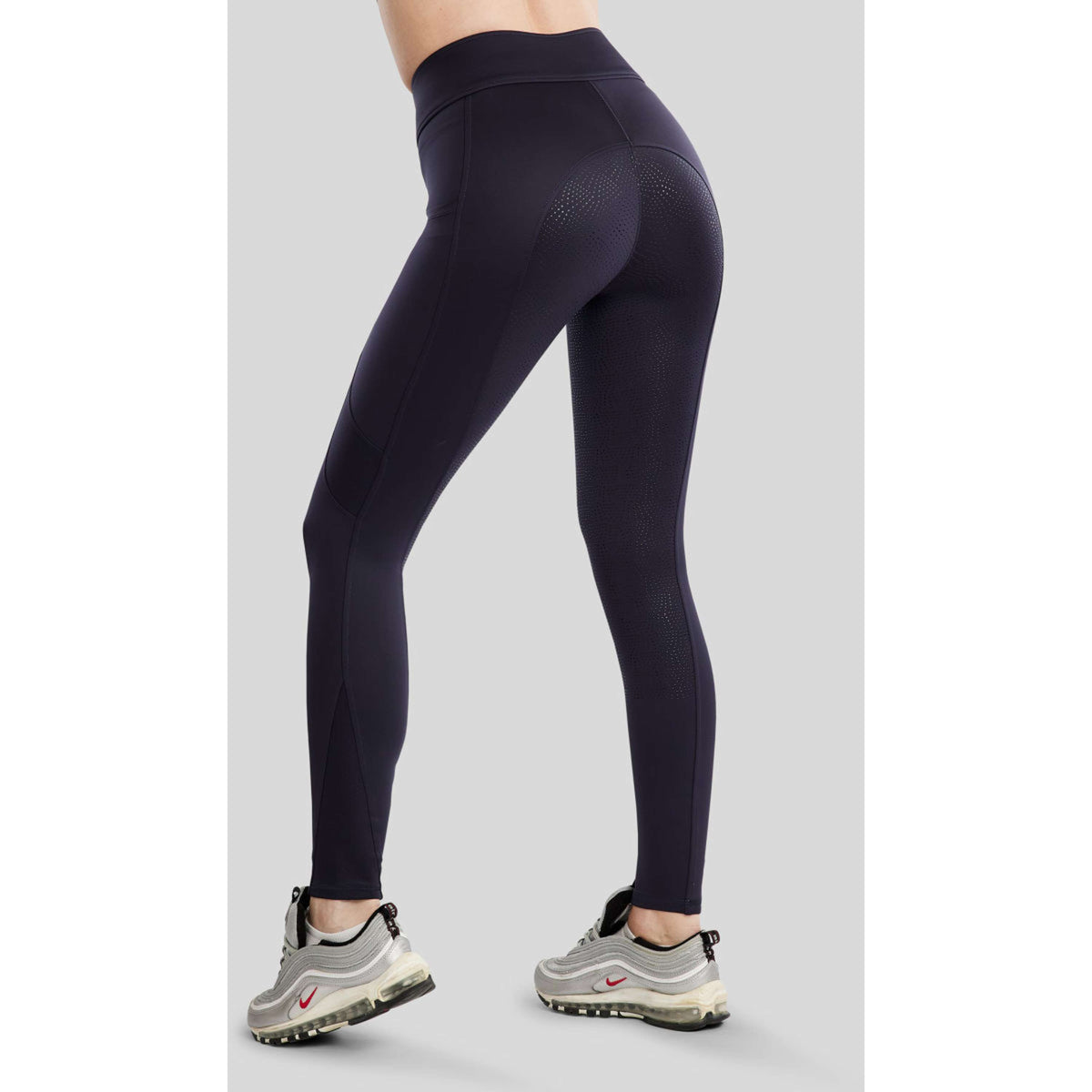 Montar Legging de Equitación MoTilley Full Grip Navy