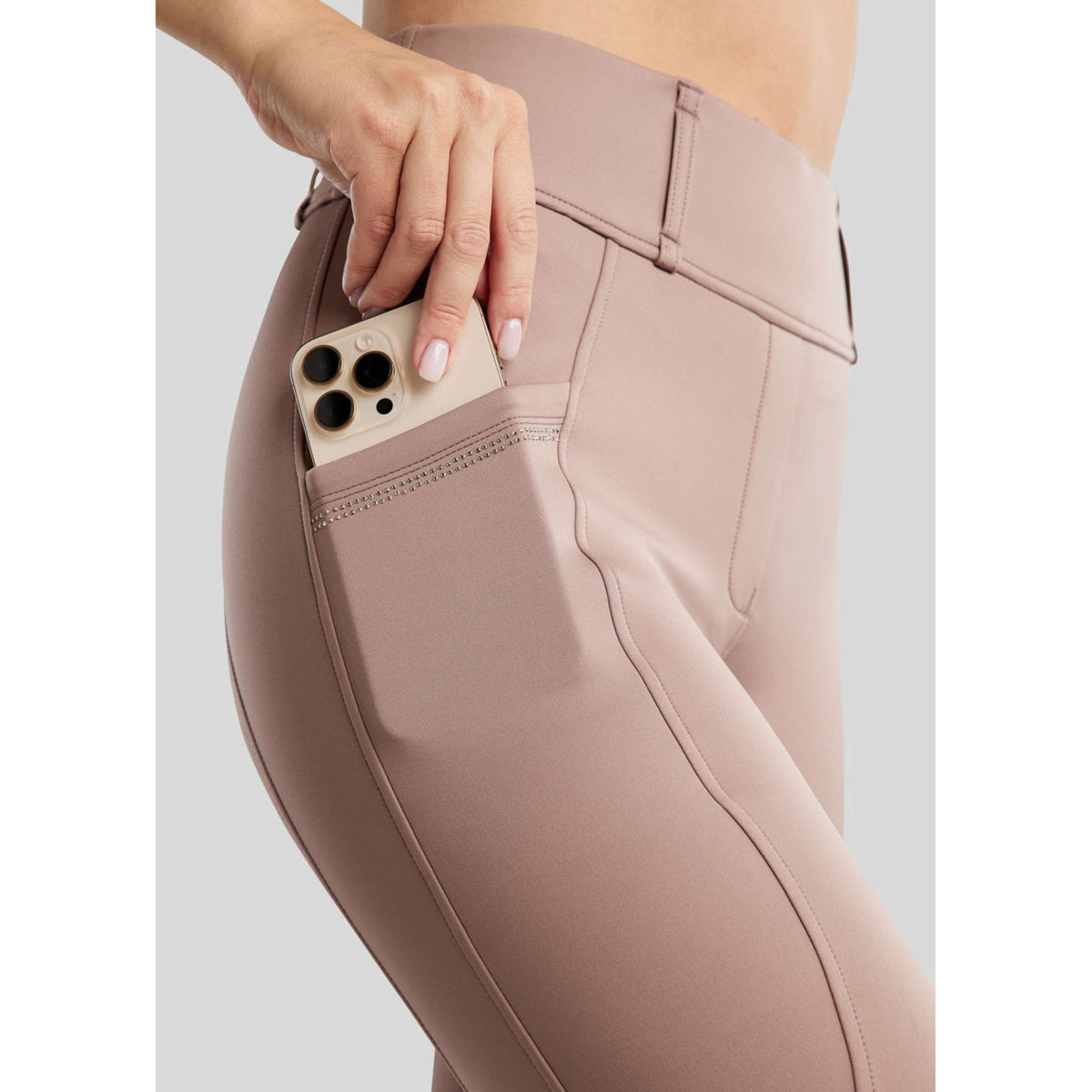 Montar Legging de Equitación MOEverlisa Full Grip Blush