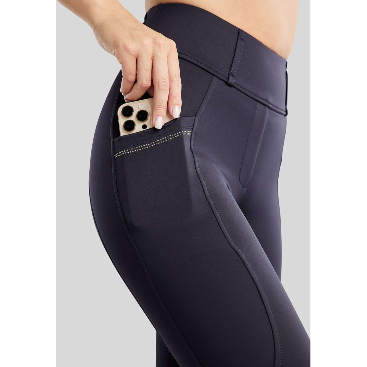 Montar Legging de Equitación MOEverlisa Full Grip Navy