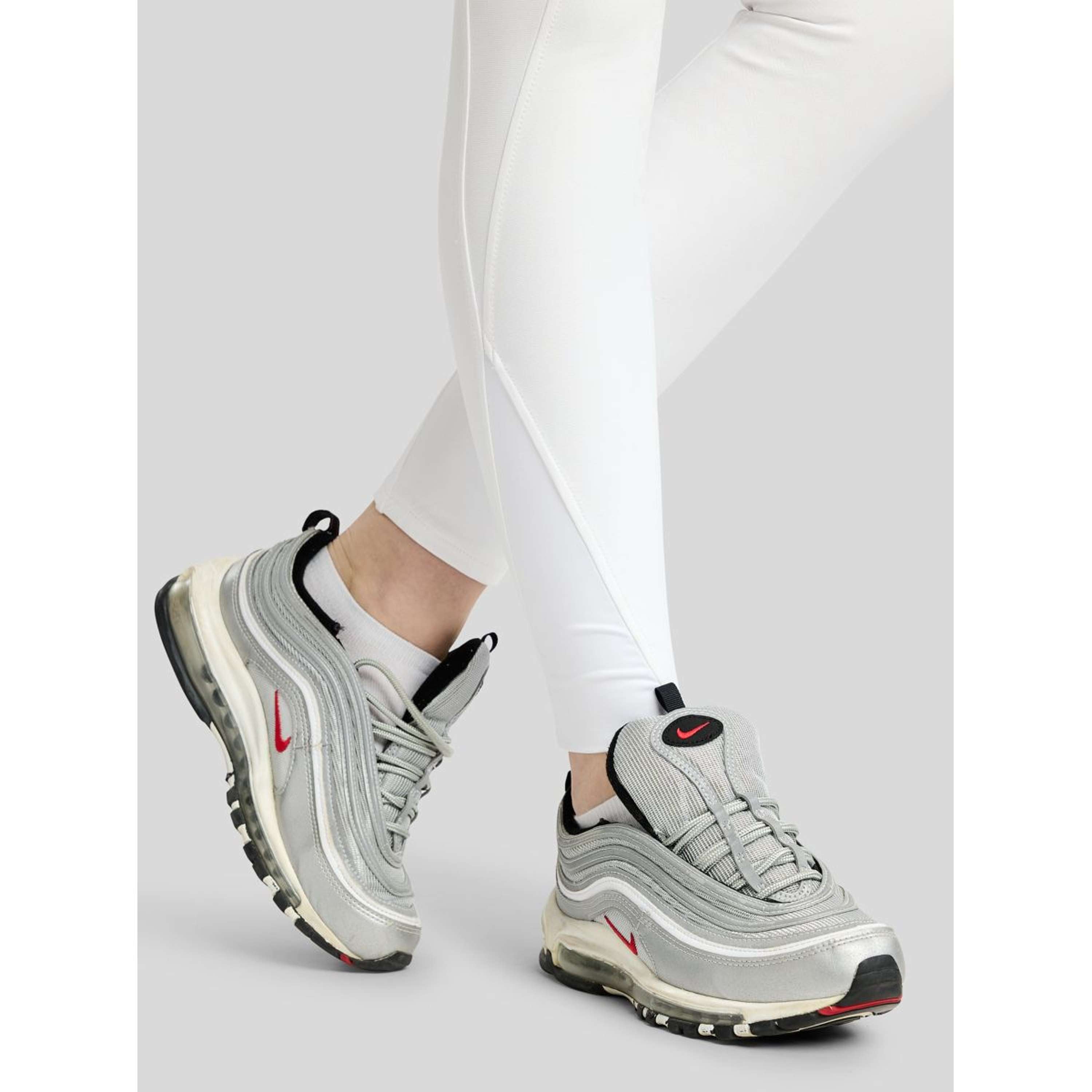 Montar Pantalón de Equitación MoVeronica Golden Quartz Full Grip Blanco