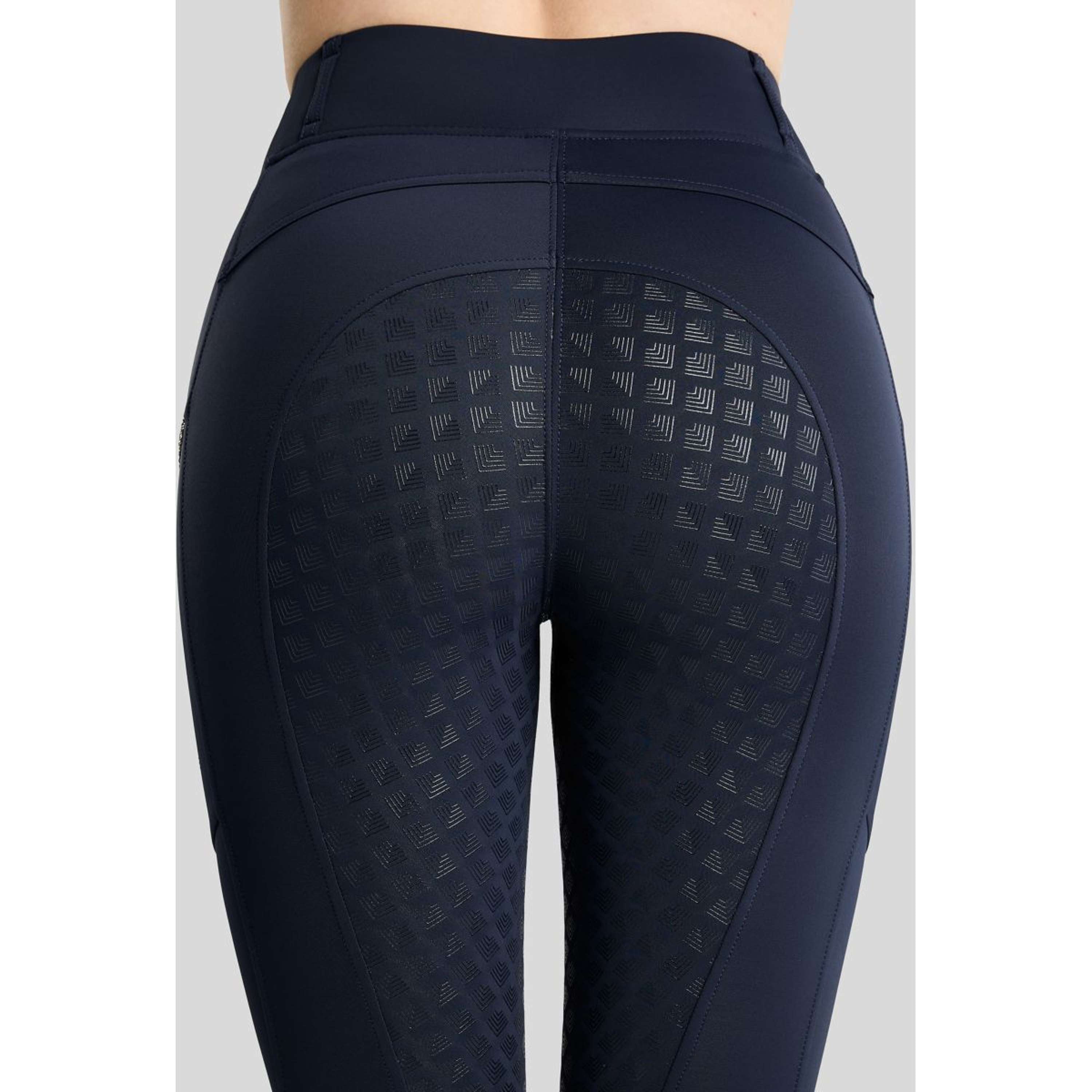 Montar Leggings de montar térmicos MoVeronica Golden Quartz Full Grip Navy