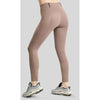 Montar Leggings de montar térmicos MoAddie Hybrid Gun Metal Logo Full Grip Nougat Brown