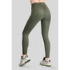 Montar Legging de Equitación MoWilma Hybrid Pintucks Golden Quartz Crystals Full Grip Forest Green
