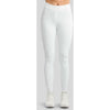 Montar Legging de Equitación MoWilma Hybrid Pintucks Golden Quartz Crystals Full Grip Blanco