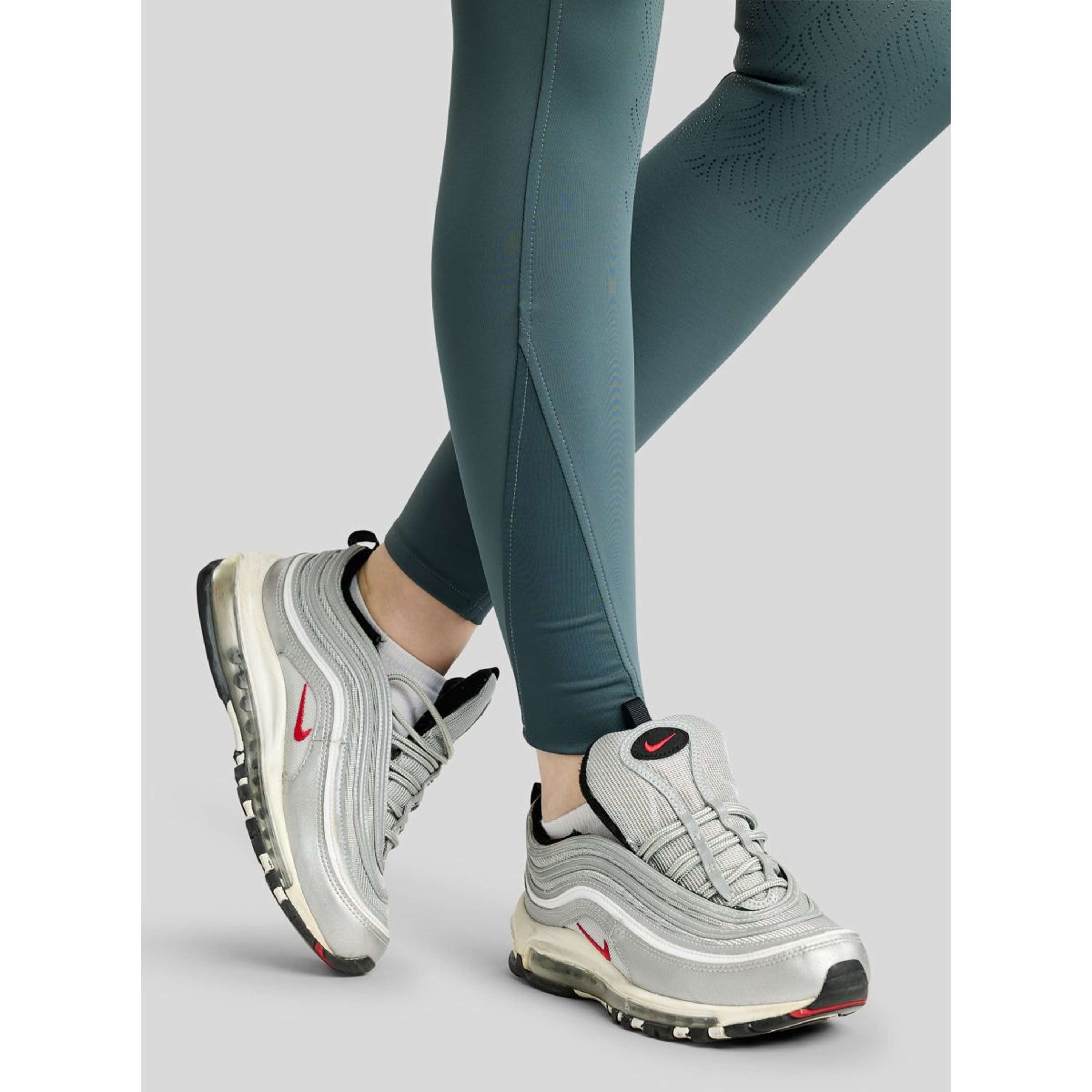 Montar Legging de Equitación MoWilma Hybrid Pintucks Golden Quartz Crystals Full Grip Dark Slate