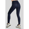 Montar Legging de Equitación MoWilma Hybrid Pintucks Golden Quartz Crystals Full Grip Navy