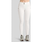 Montar Pantalón de Equitación MoMaisy Full Grip Blanco
