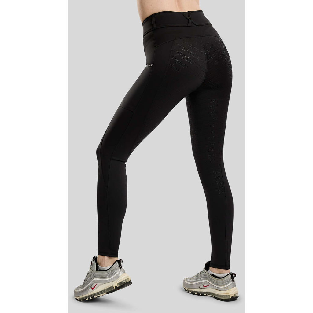 Montar Legging de Equitación MoMaisy Full Grip Negro