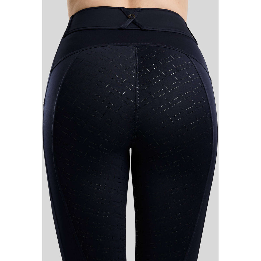 Montar Legging de Equitación MoMaisy Full Grip Navy