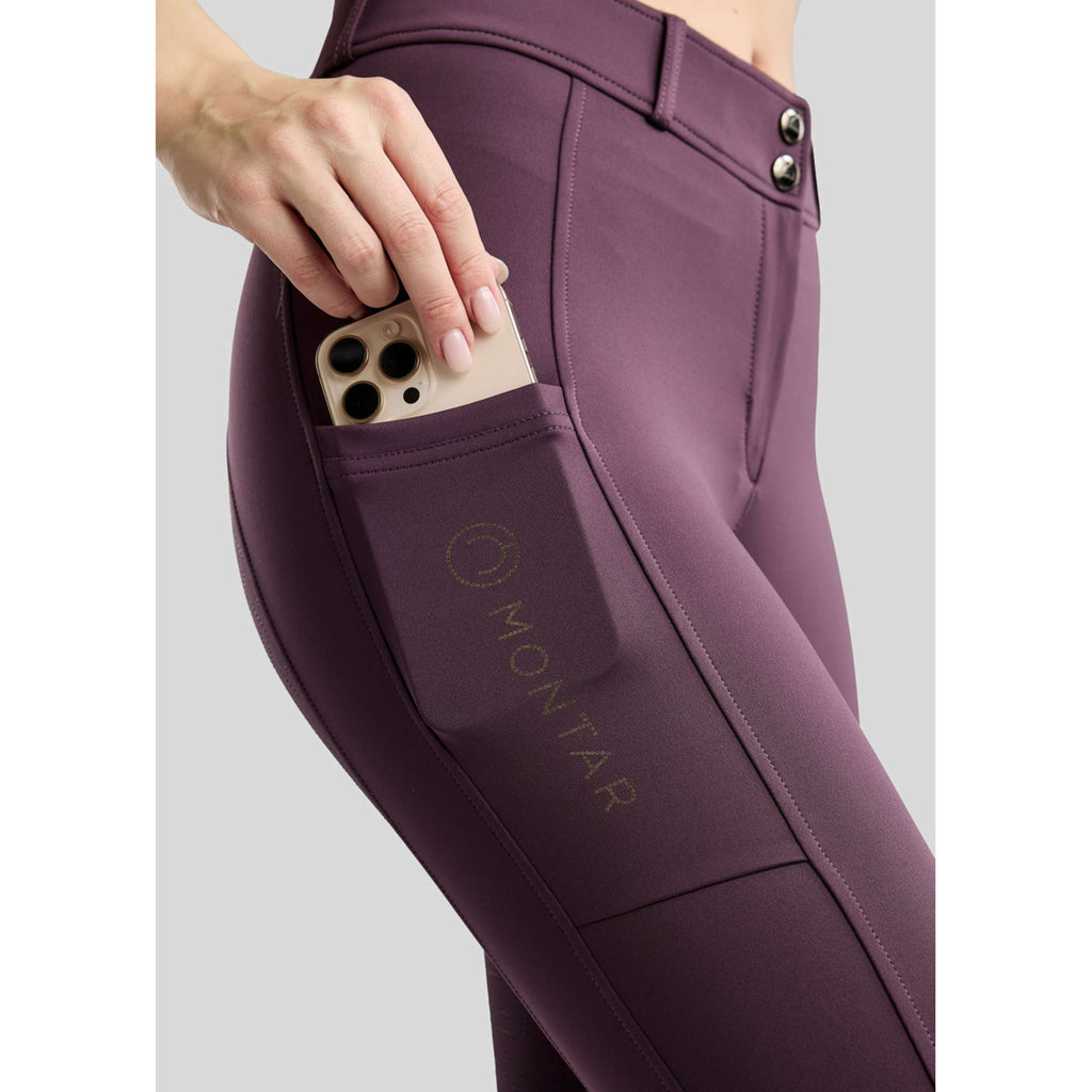 Montar Pantalón de Equitación MoFair Full Grip Fig