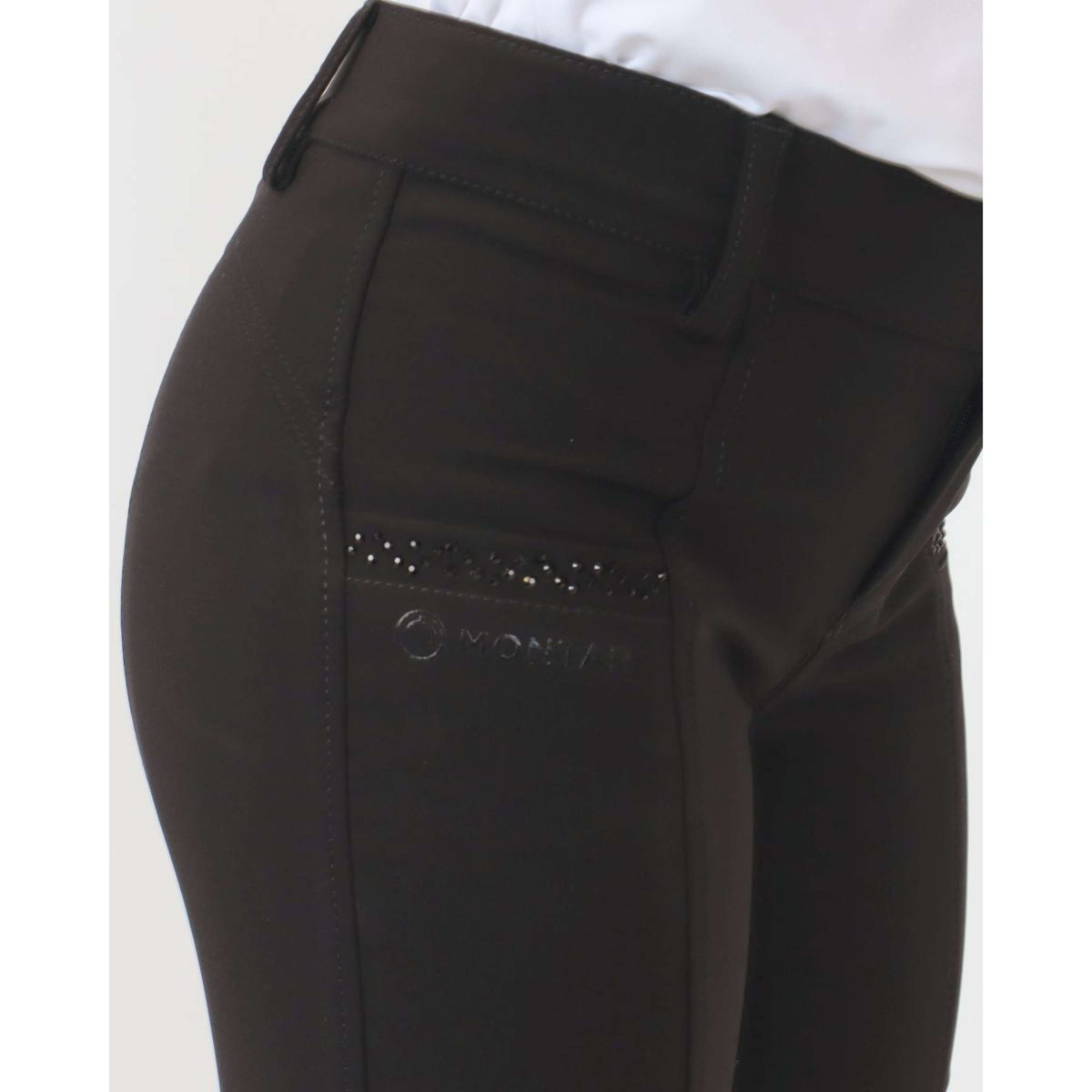 Montar Pantalones Crystal Full Grip Negro