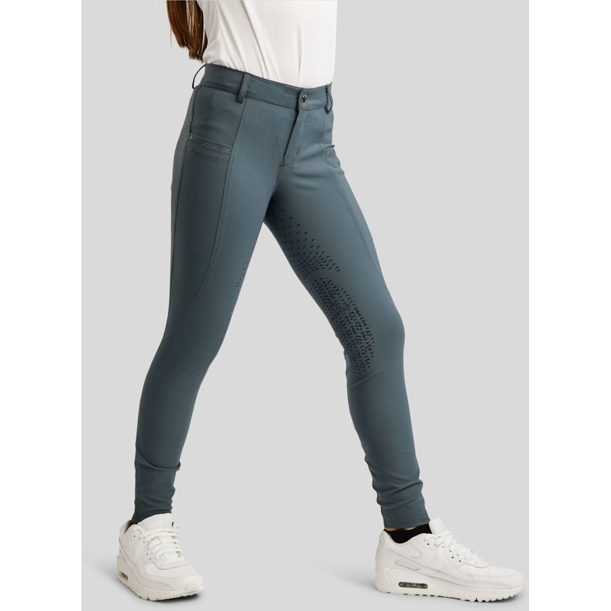 Montar Pantalones Crystal Full Grip Pizarra oscura