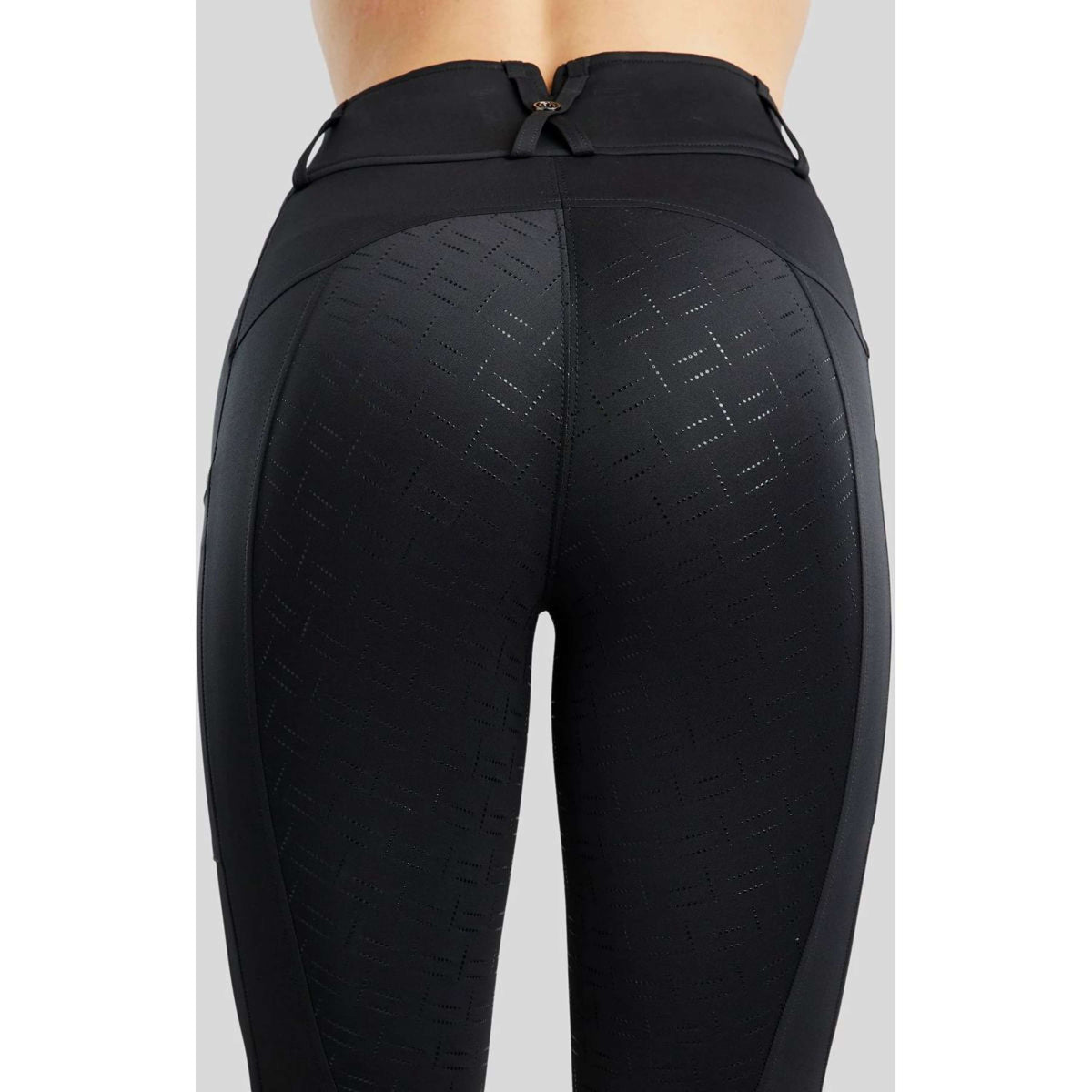 Montar Legging de Equitación MoGloria Full Grip Negro