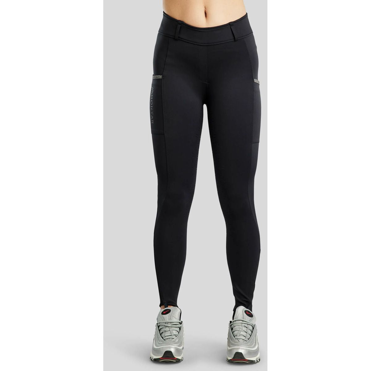 Montar Legging de Equitación MoGloria Full Grip Negro