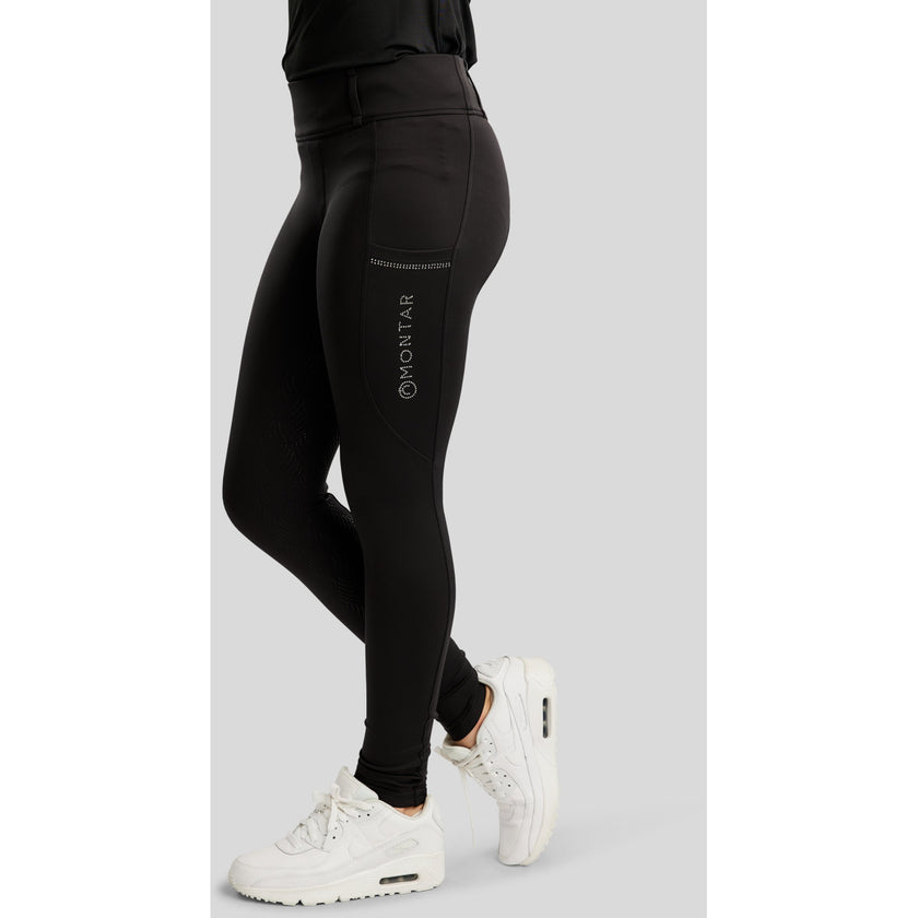 Montar Legging de Equitación MOEverlisa Kids Full Grip Negro Montar Legging de Equitación MOEverlisa Kids Full Grip Negro