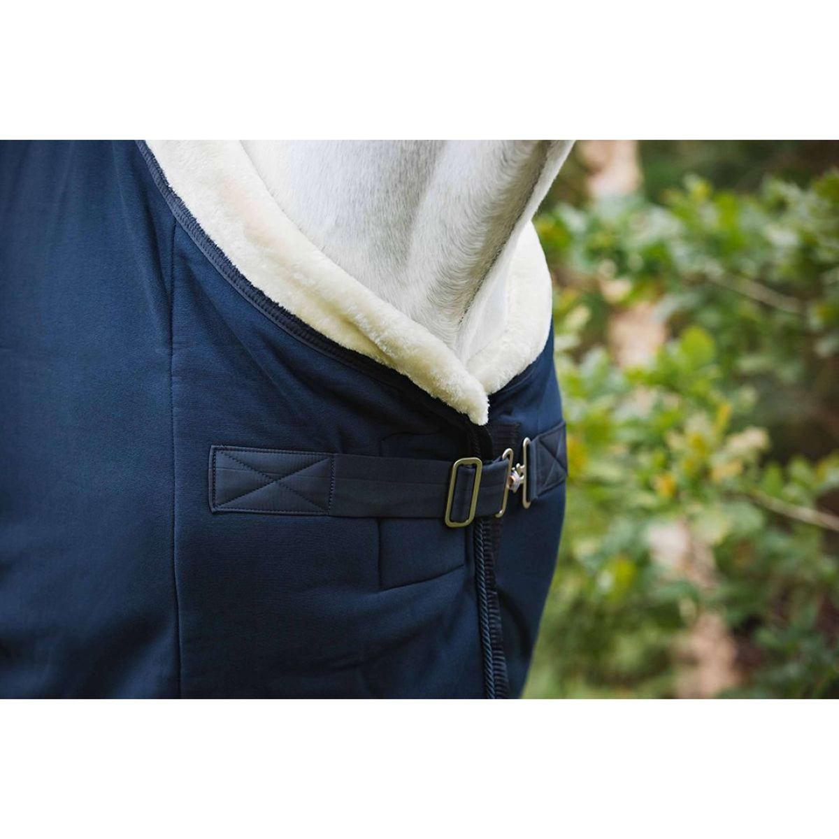 Montar Manta de Forro Polar Softshell Navy