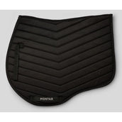 Montar Mantilla Fair Gun Metal Crystals saltando Negro