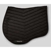 Montar Mantilla Fair Gun Metal Crystals saltando Negro