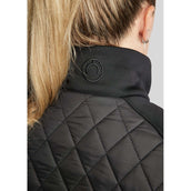 Montar Jack MoQuinn Quilted Long Negro