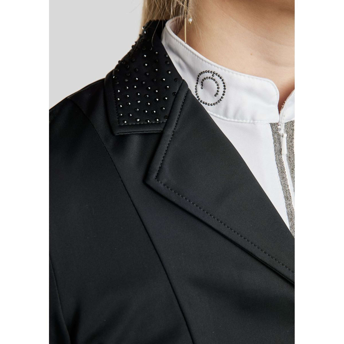 Montar Chaqueta de Competición Doma Corta Negro