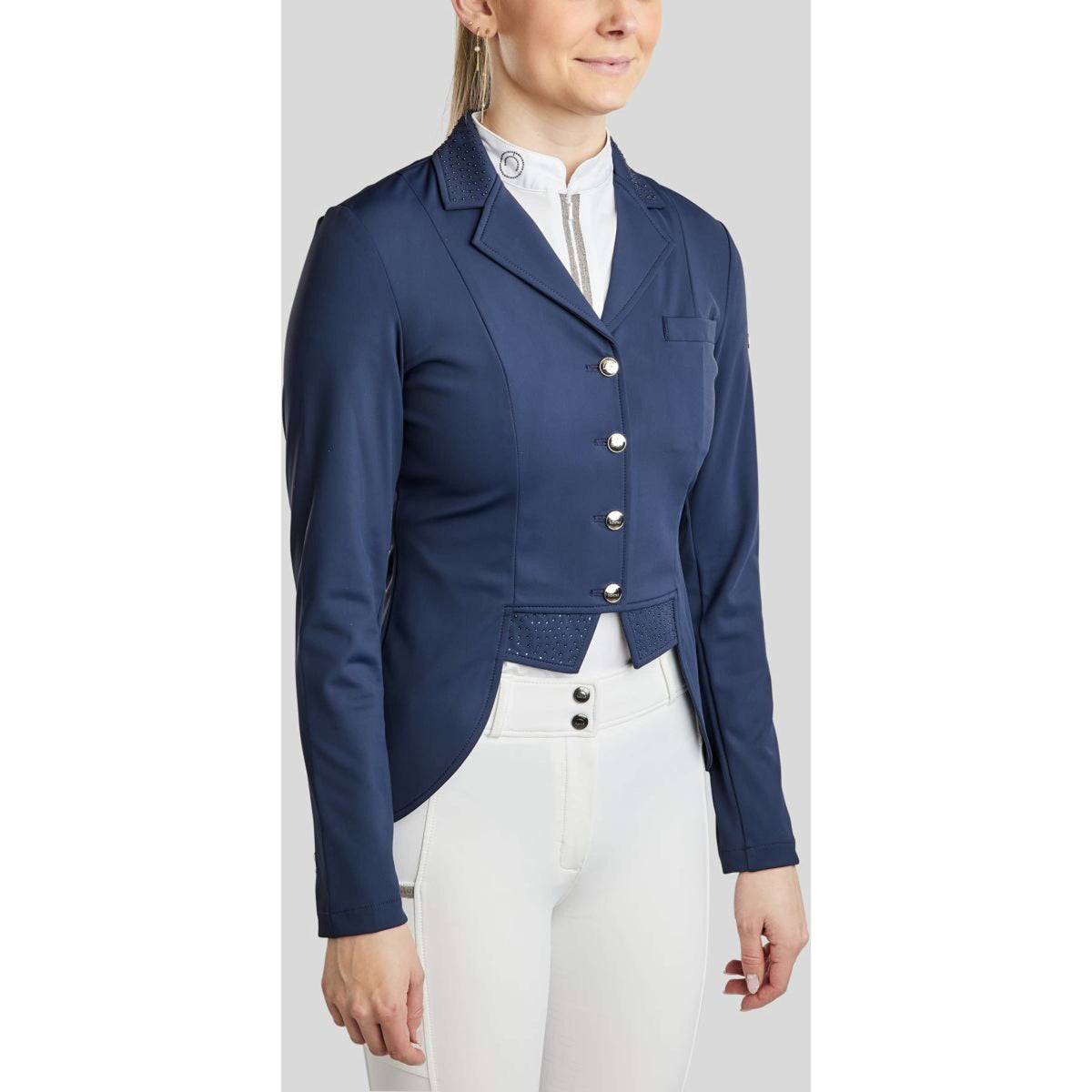 Montar Chaqueta de Competición Corta Doma Navy
