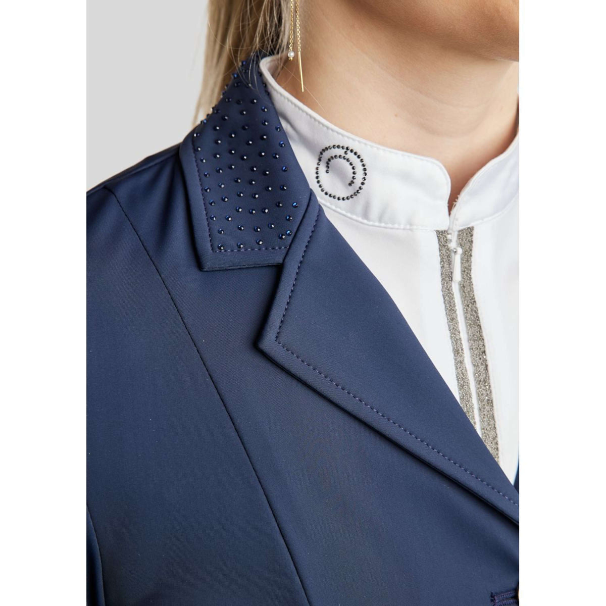 Montar Chaqueta de Competición Corta Doma Navy