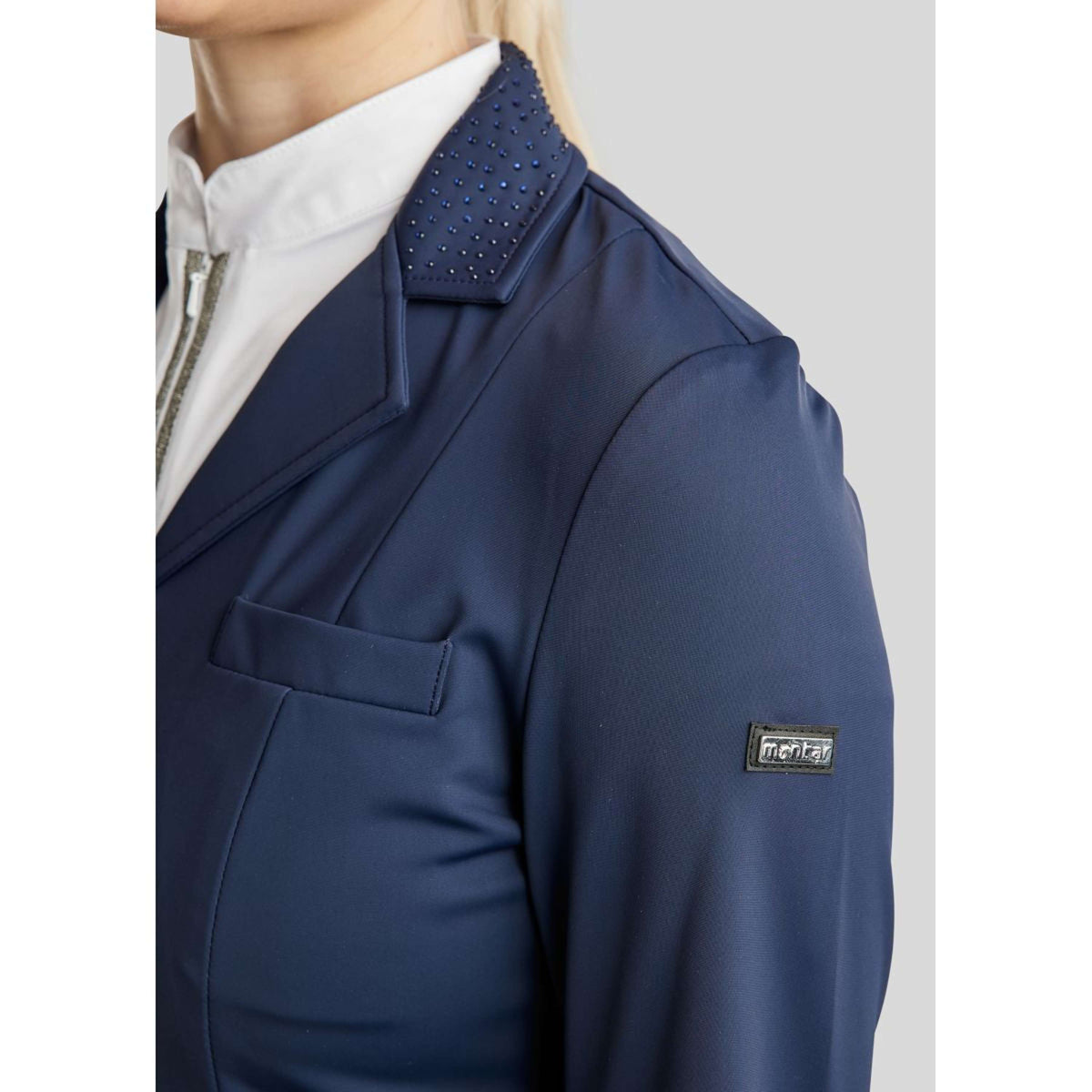 Montar Chaqueta de Competición Corta Doma Navy