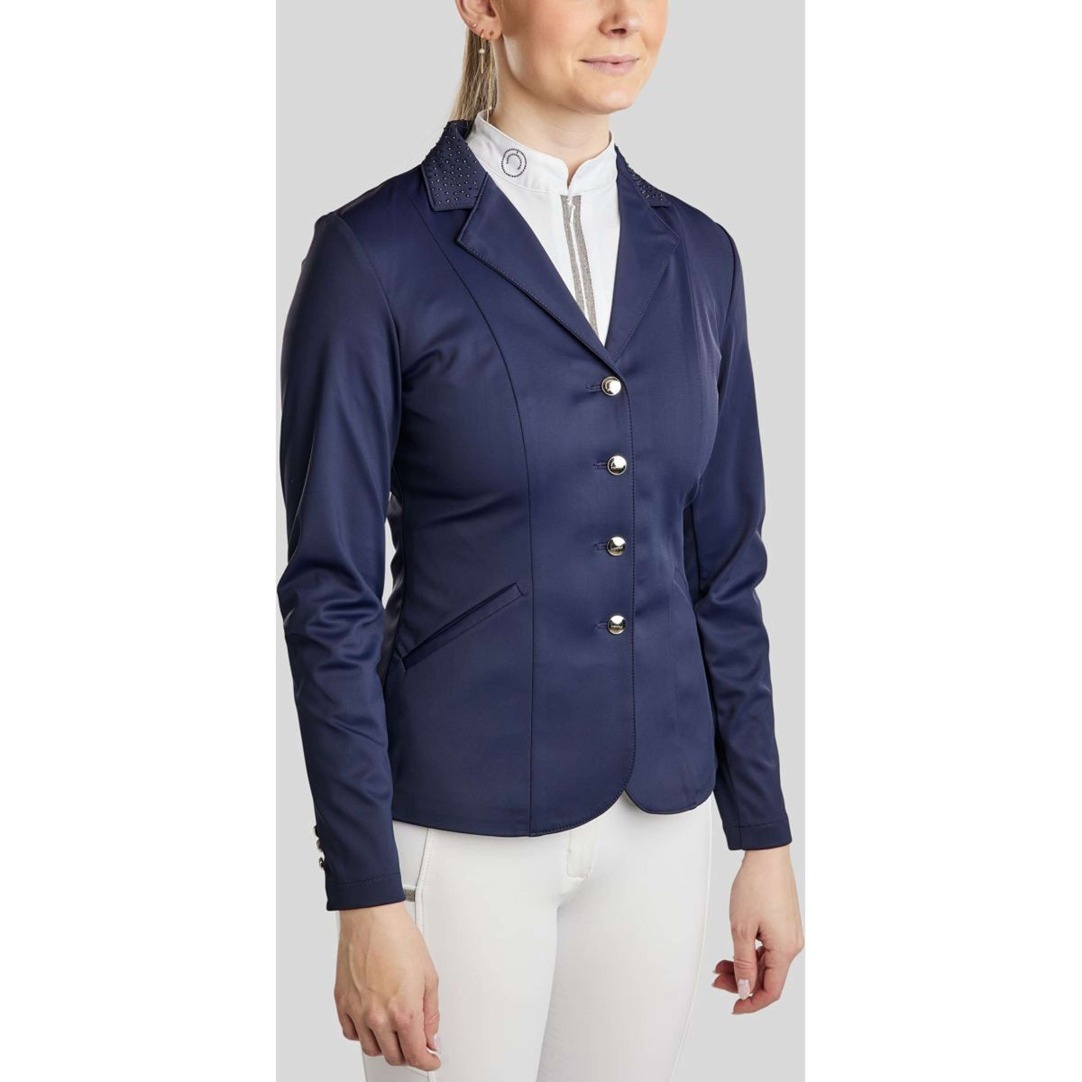 Montar Chaqueta de Competición Bonnie Crystal Navy