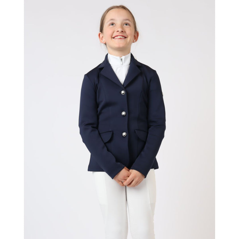 Montar Chaqueta de Competición Crystals Junior Navy