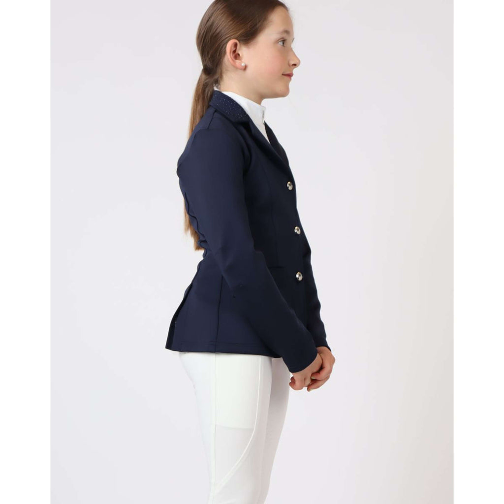 Montar Chaqueta de Competición Crystals Junior Navy