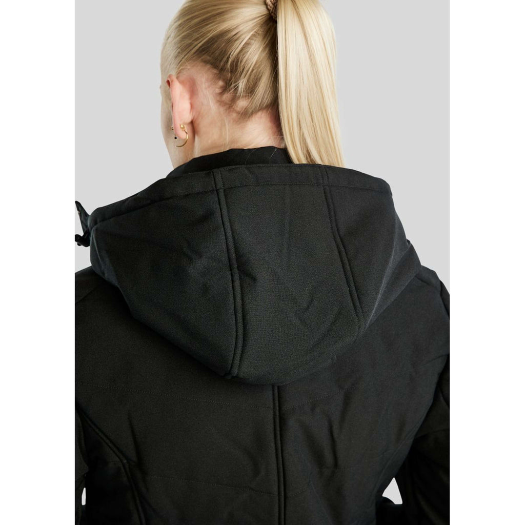 Montar Chaqueta Dicte Extra Largo Negro