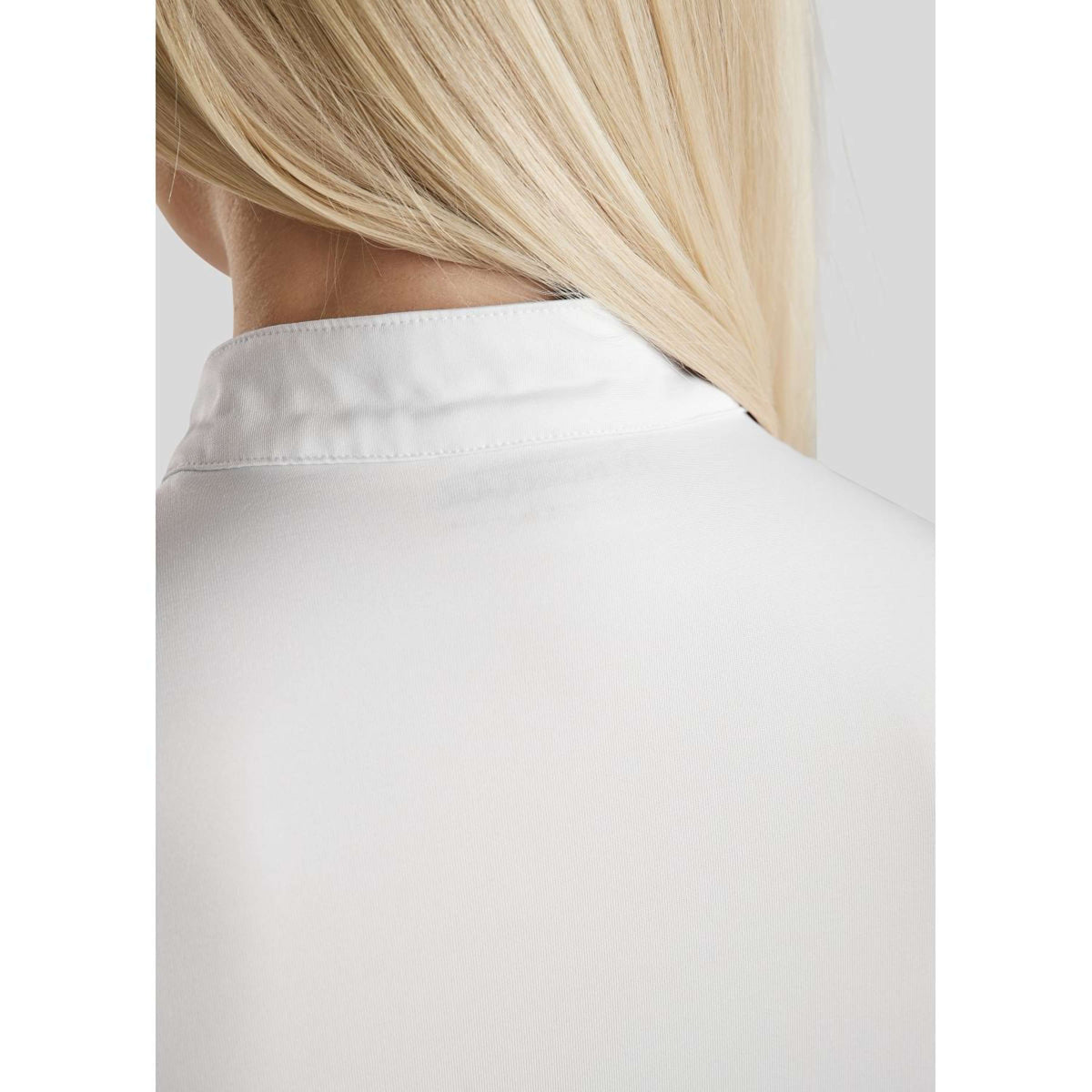 Montar Shirt Everly Crystal Logo Lange Mouwen Blanco