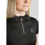 Montar Poloshirt Everly Rosegold Negro