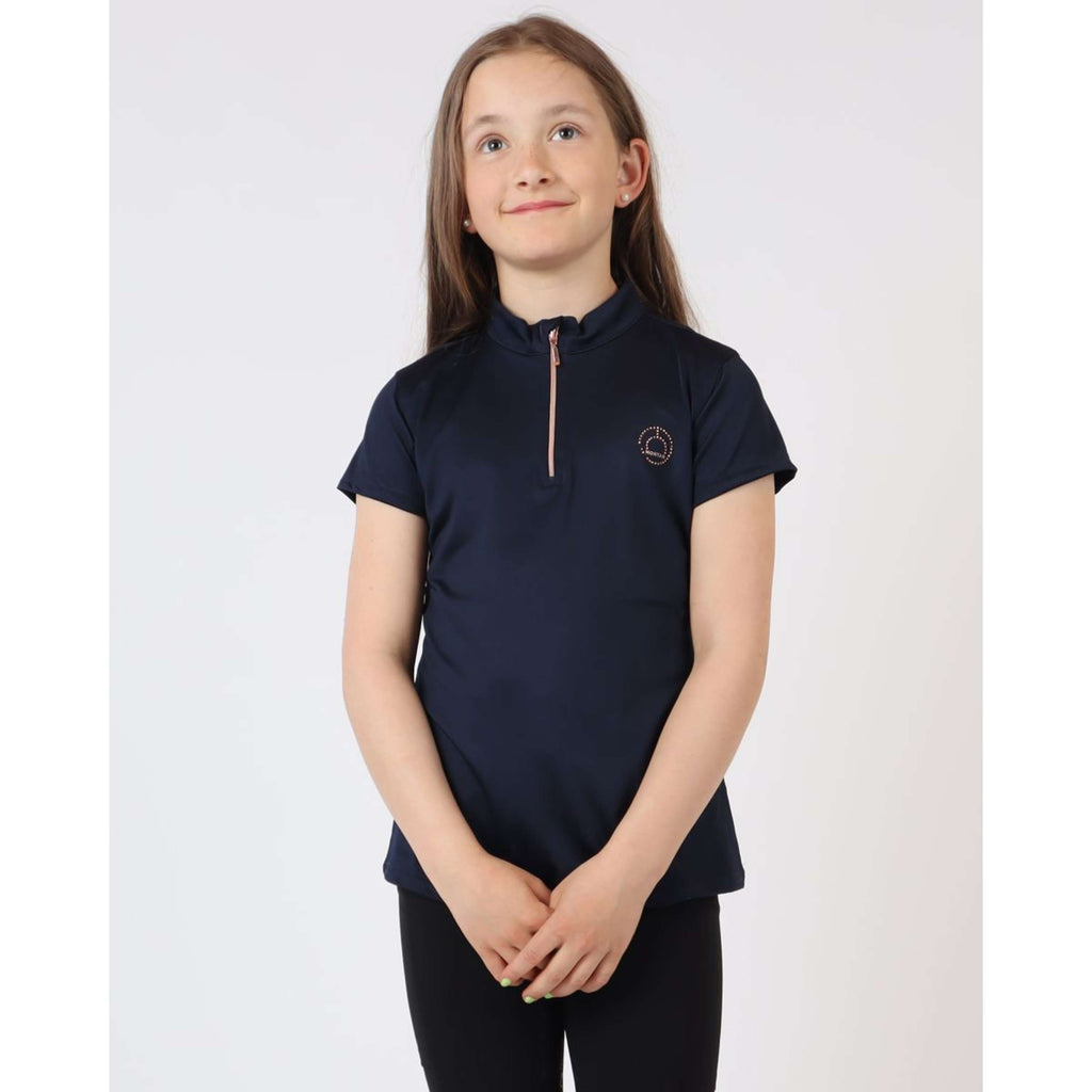 Montar Polo Everly Rosegold Junior Navy