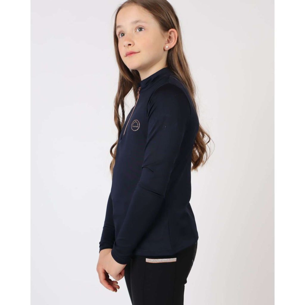 Montar Camiseta Everly Rosegold Junior Navy
