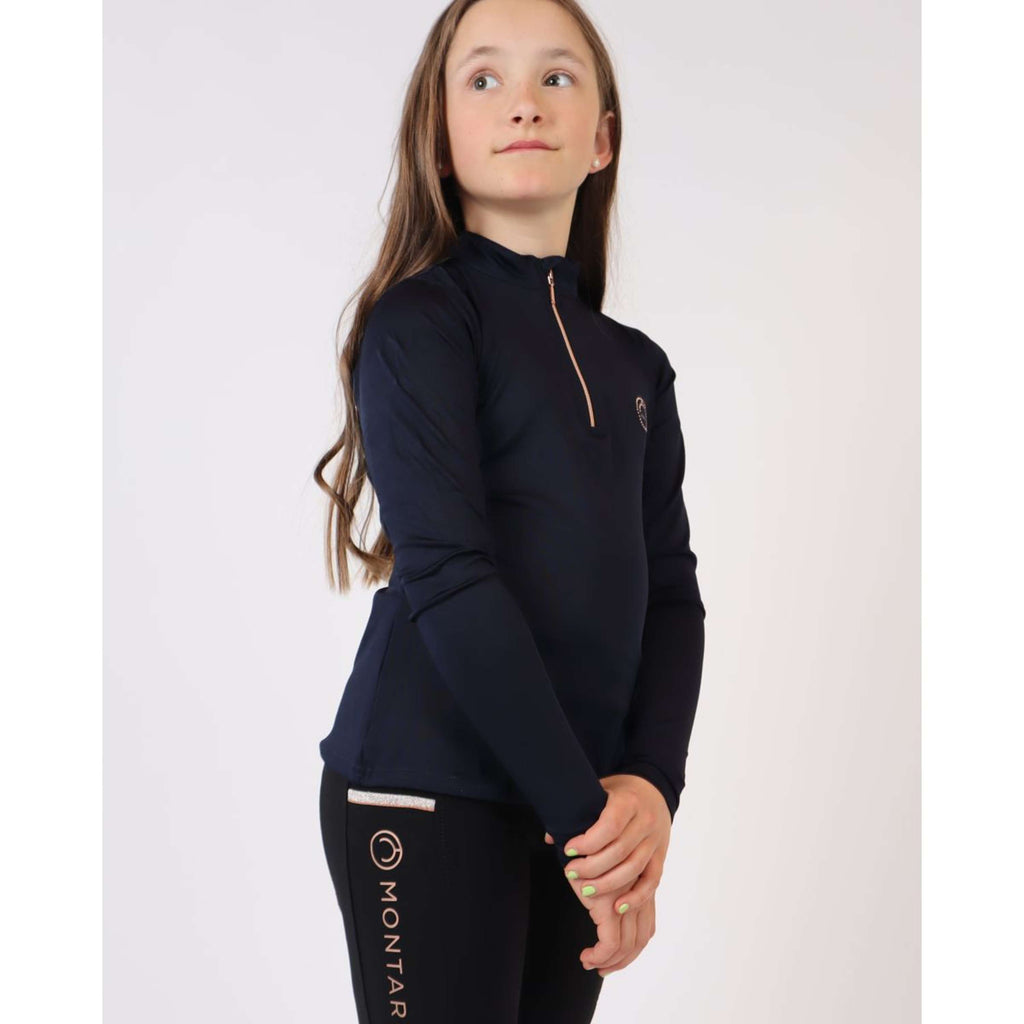 Montar Camiseta Everly Rosegold Junior Navy