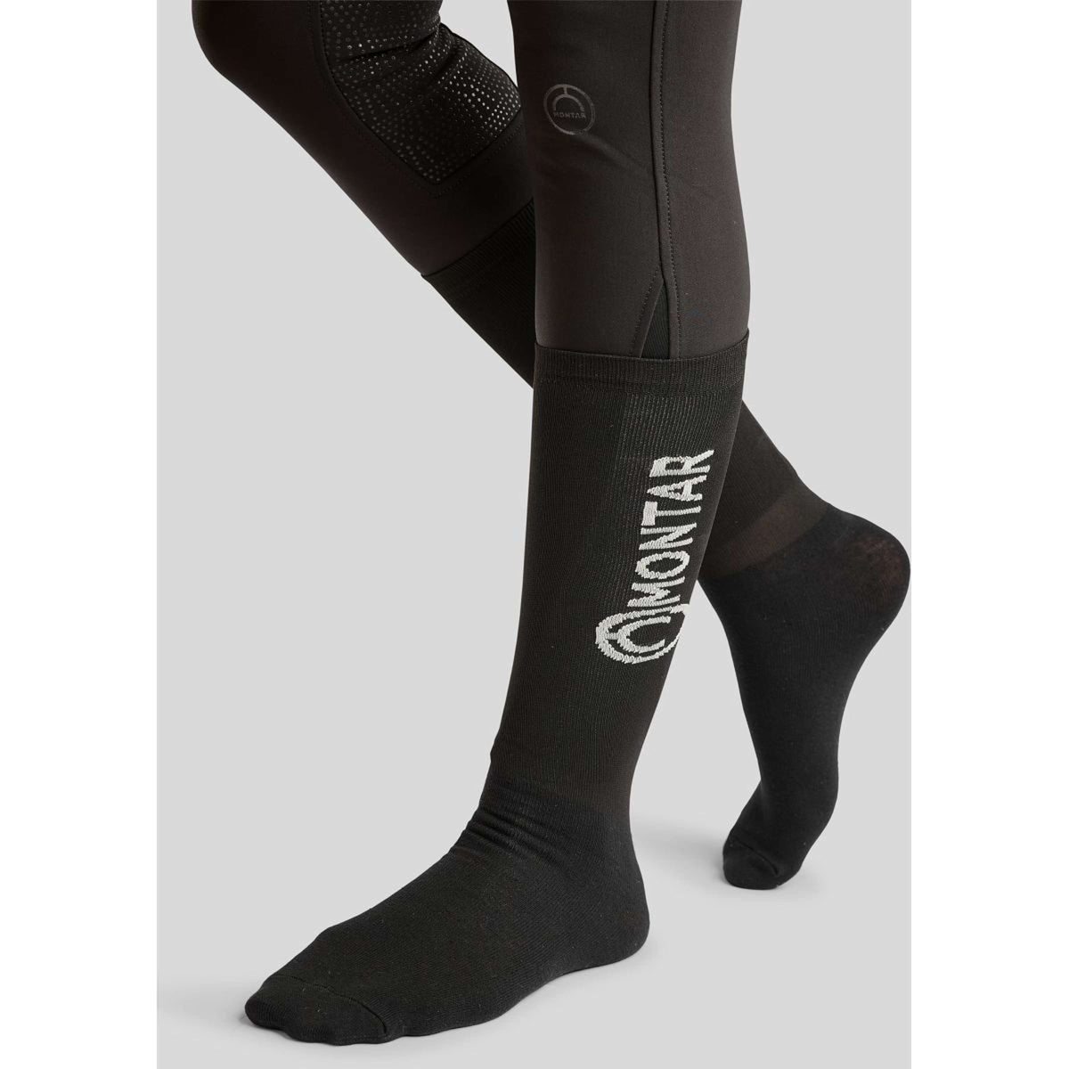 Montar Calcetines Nylon 3 paar Negro