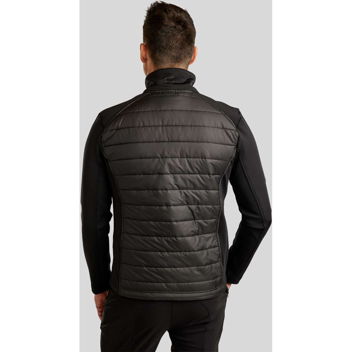 Montar Chaqueta Emanuel Quilt Negro