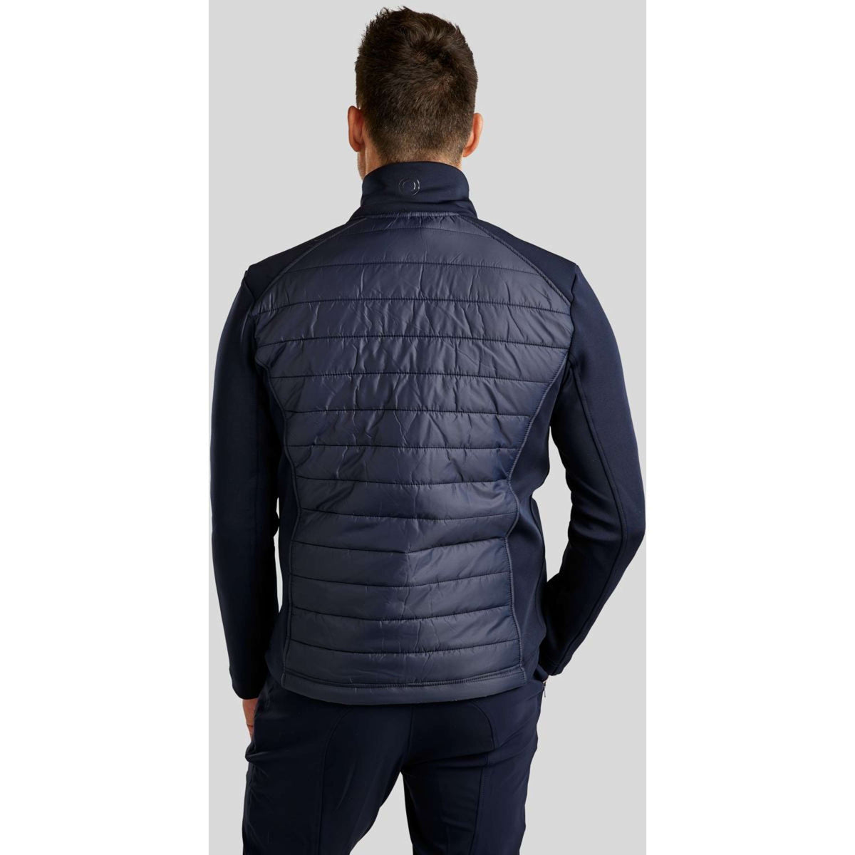 Montar Chaqueta Emanuel Quilt Azul oscuro