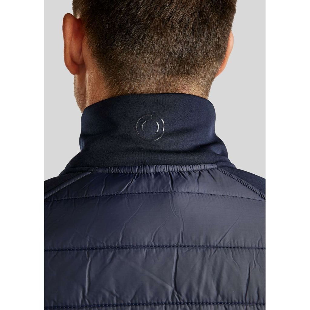 Montar Chaqueta Emanuel Quilt Azul oscuro