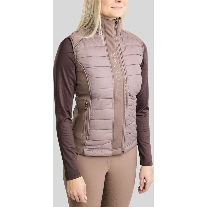 Montar Chaleco Emma Quilt Nougat Brown