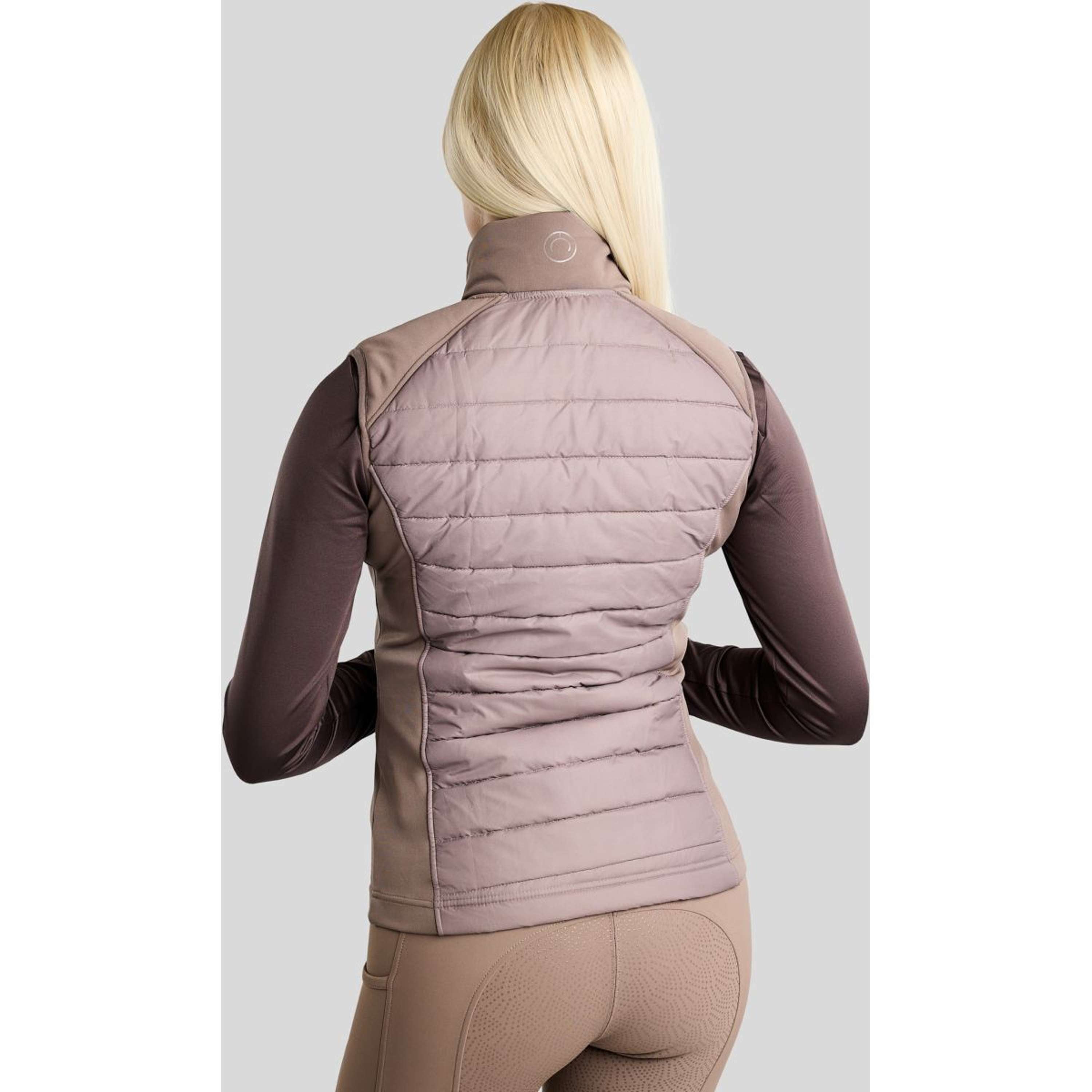 Montar Chaleco Emma Quilt Nougat Brown