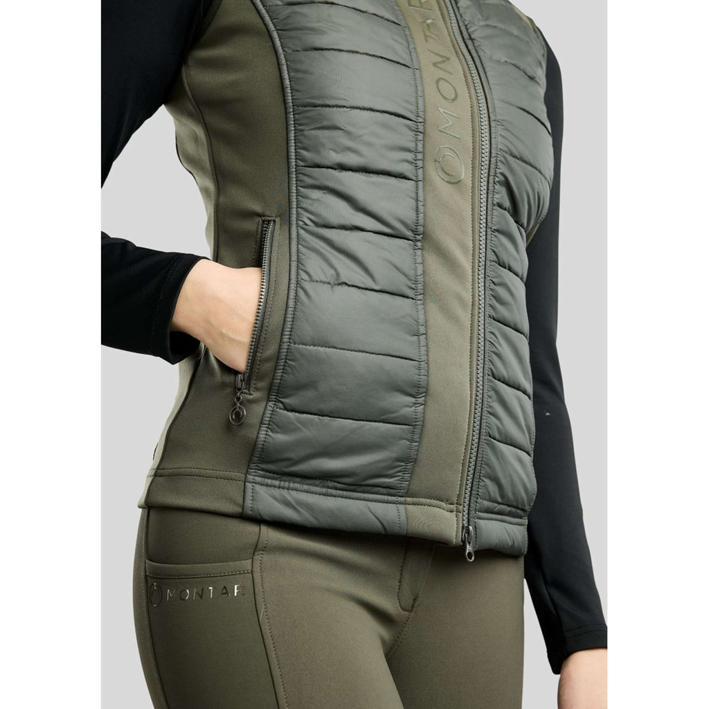 Montar Chaleco Emma Quilt Forest Green