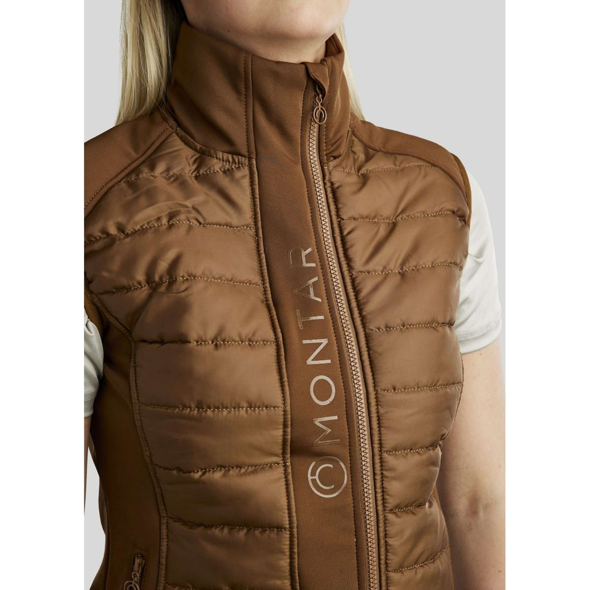 Montar Chaleco Emma Quilt Toffee