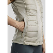 Montar Chaleco Emma Quilt Gris Plateado