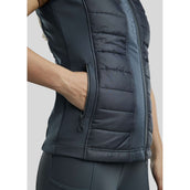Montar Chaleco Emma Quilt Pizarra oscura