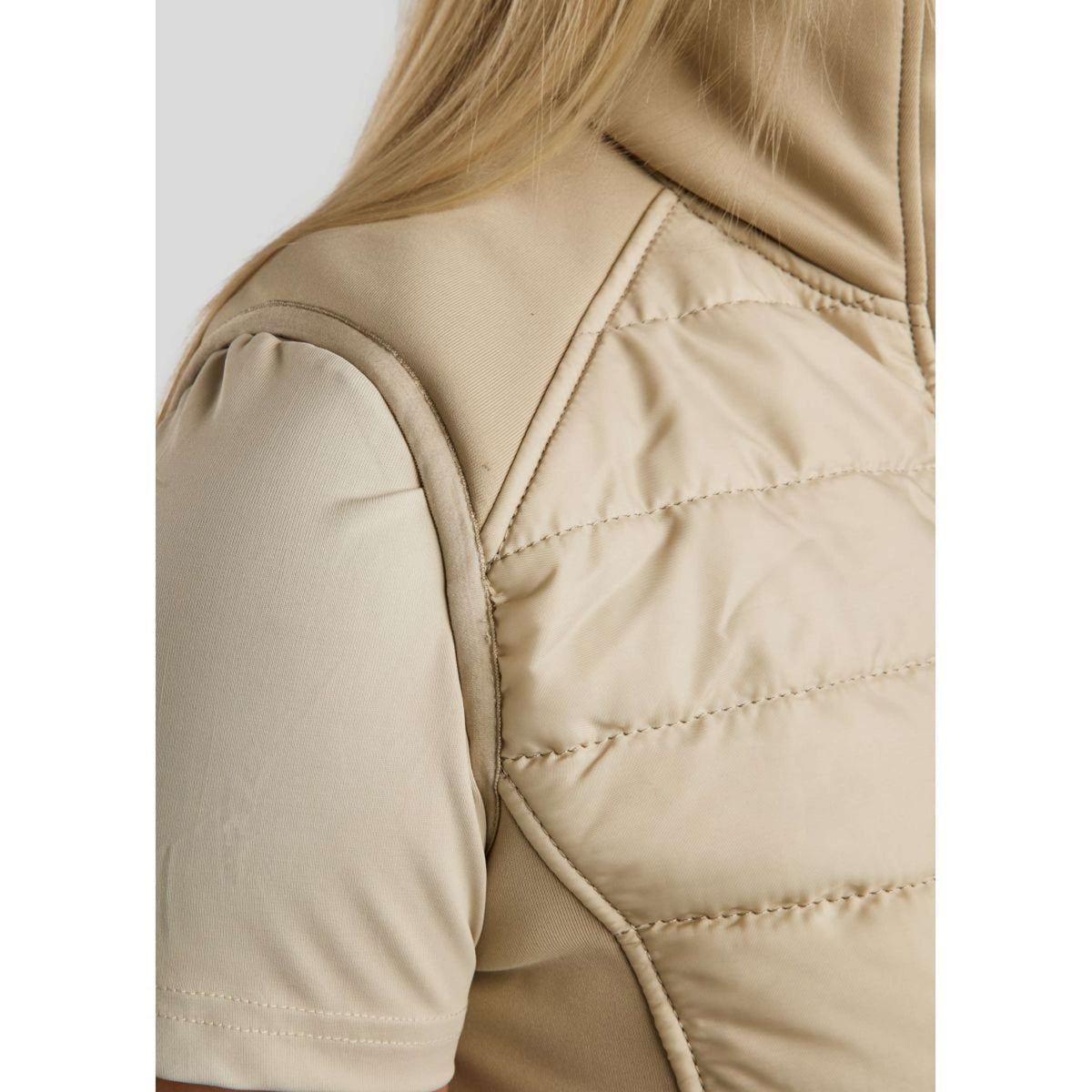 Montar Chaleco Emma Quilt Warm Light Grey