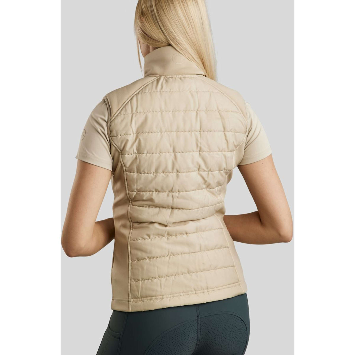 Montar Chaleco Emma Quilt Warm Light Grey